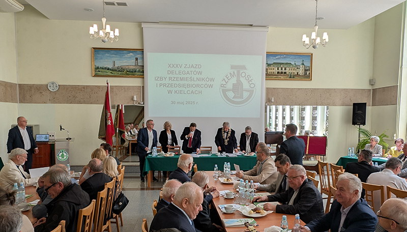 XXXV Zjazd Delegatów Izby Rzemieślników i Przedsiębiorców w Kielcach