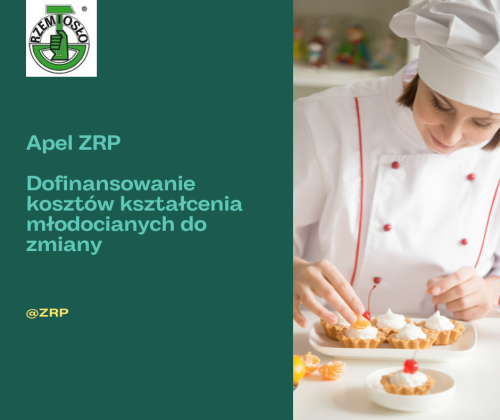 Dofinansowanie kosztów kształcenia młodocianych do zmiany – apel ZRP